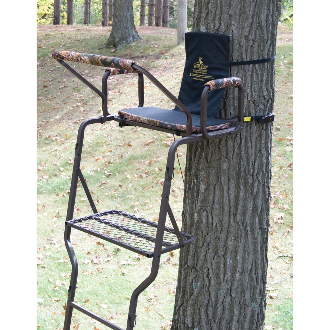 River's Edge® 16' Foreman™ XL Extreme Ladder Stand 158941, Ladder