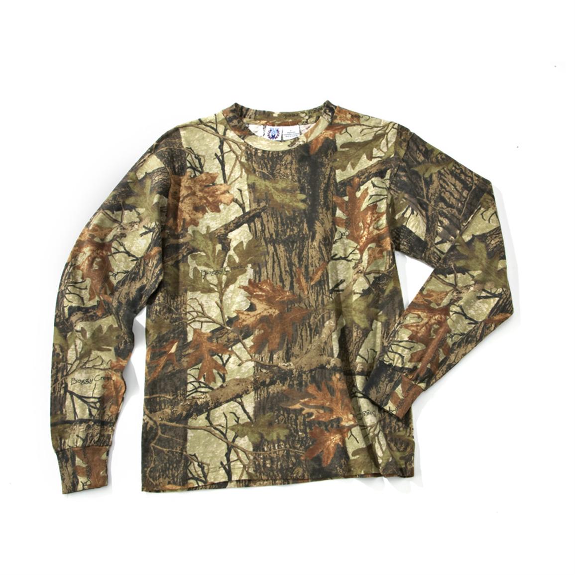 Boggy Creek® Long - Sleeve T - Shirt - 159515, Camo & Shooting Shirts ...