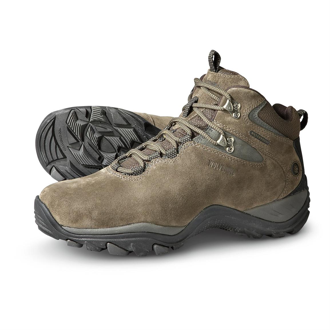 Muir Waterproof Hiking Boots, Gray 