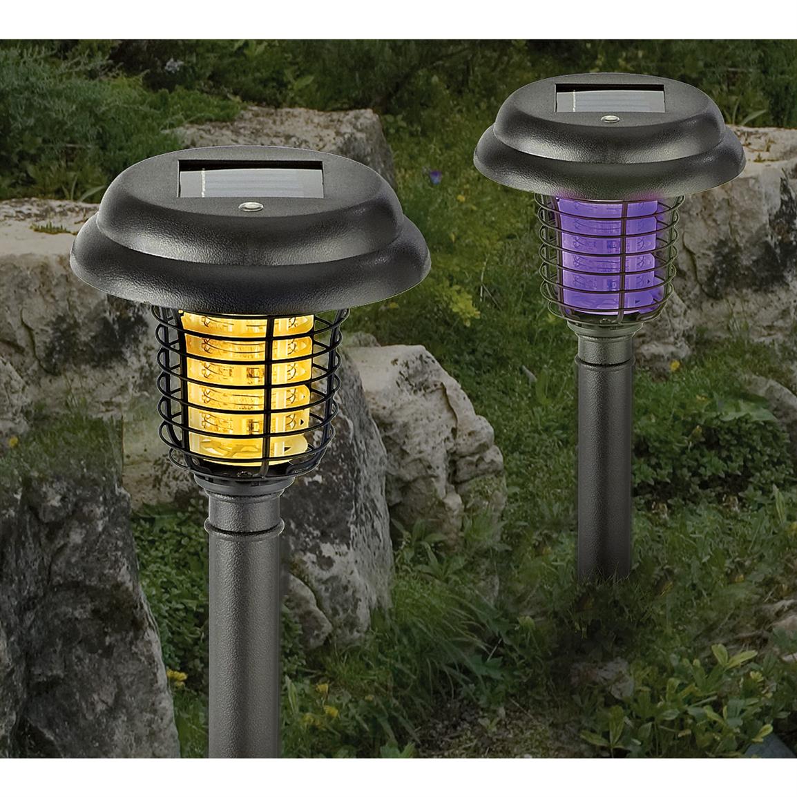 2 - Pk. Westinghouse® Moonlight Solar Bug Killer Light Set - 159904 ...