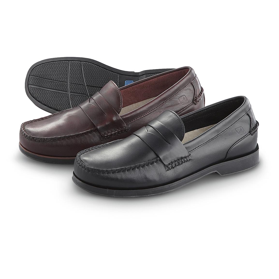 Men's Sperry® Bluepoint Penny Loafers - 159913, Dress Shoes at ...