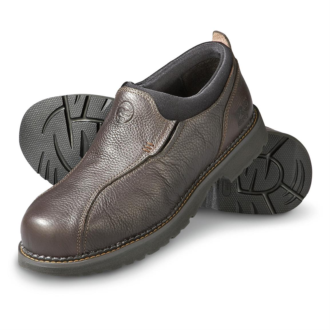 Men's Timberland PRO® Whetstone ESD Shoes, Dark Brown - 159969, Work ...
