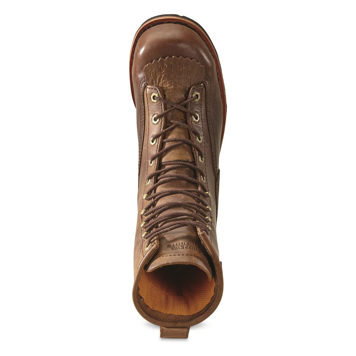 chippewa men's paladin bay apache waterproof logger boots