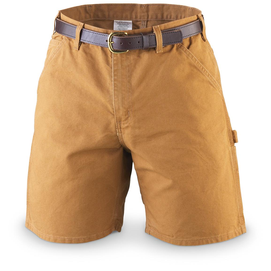 carhartt duck work shorts