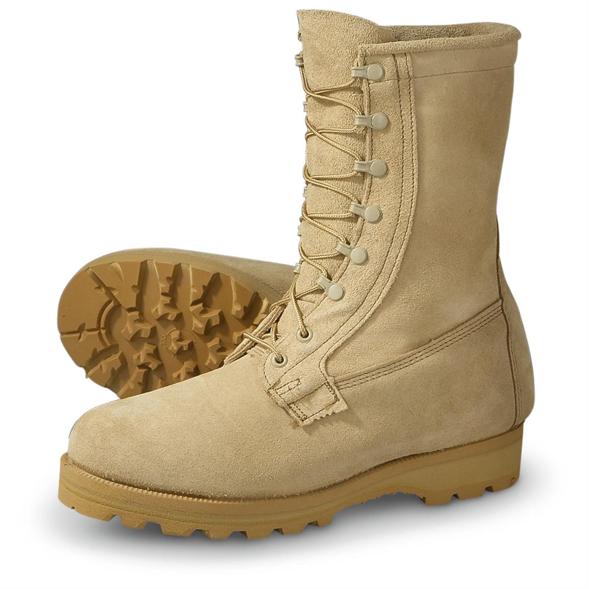 Men's Wellco® U.S. Army GORE - TEX® ICW Combat Boots, Tan - 161041 ...