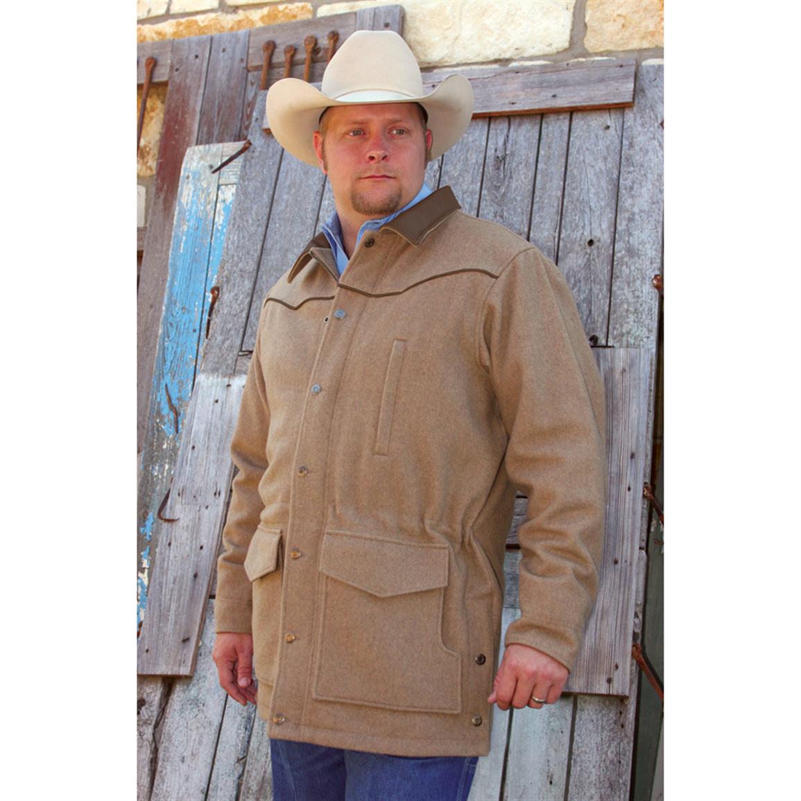 Men's Walls® Montana Wool Coat - 161112, Insulated Jackets & Coats at ...