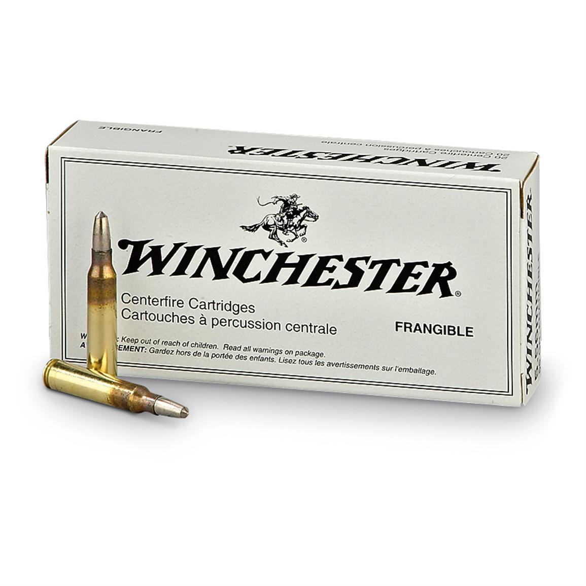 200 Rds Winchester® Frangible 55 Gr 223 556x45 Mm Ammo 161608