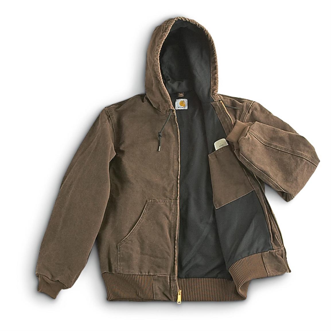 Carhartt® Sandstone Active Jacket 161675, Insulated Jackets & Coats