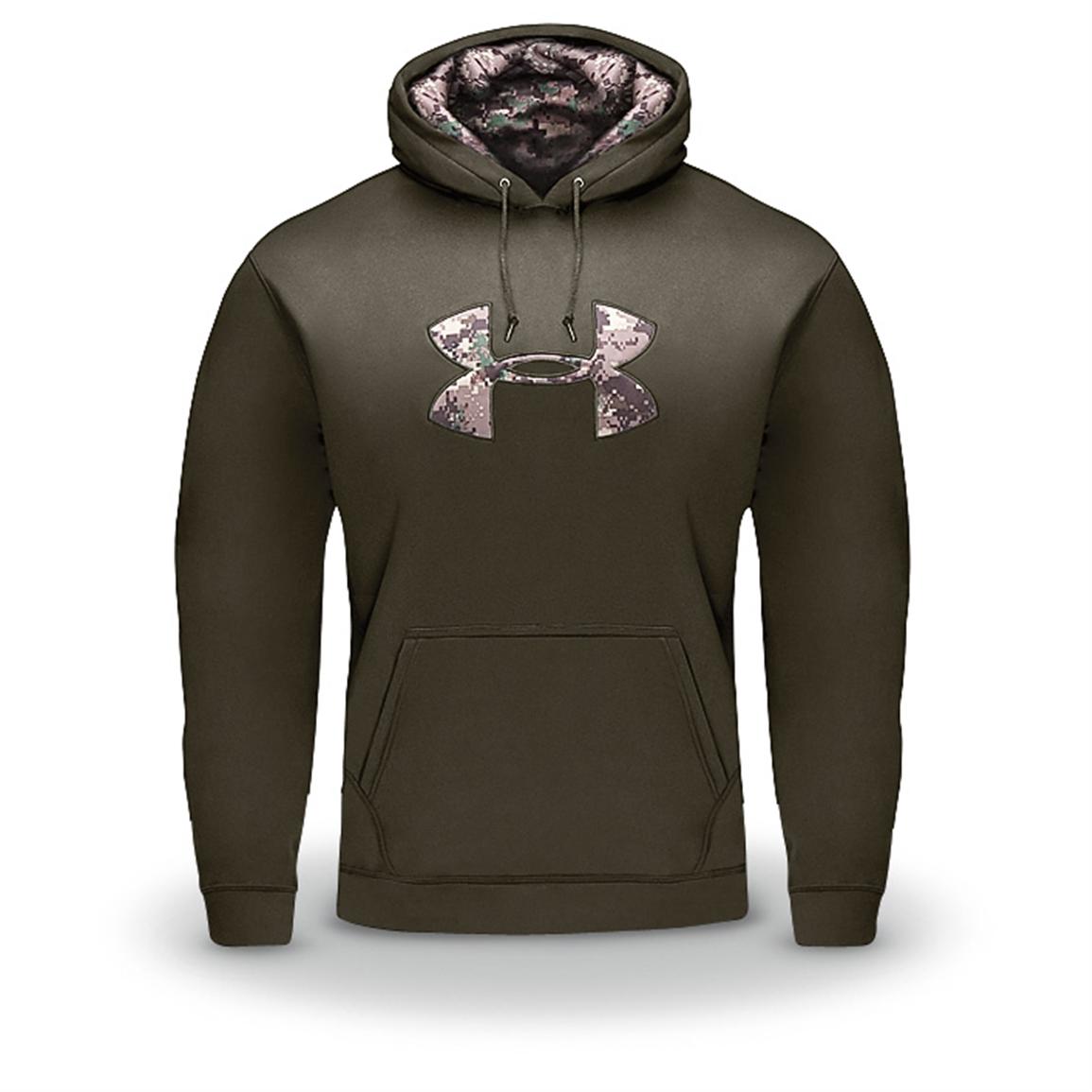 Under Armour® Fleece Tackle Twill Hoodie Jacket - 161794, Sweatshirts ...