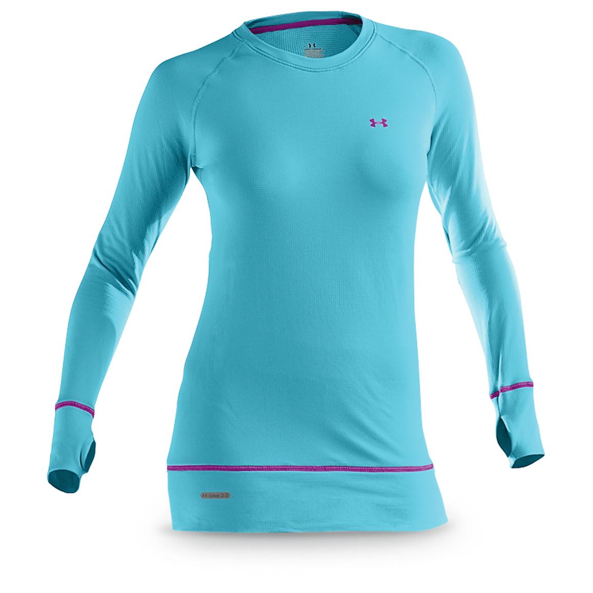 sky blue under armour base layer