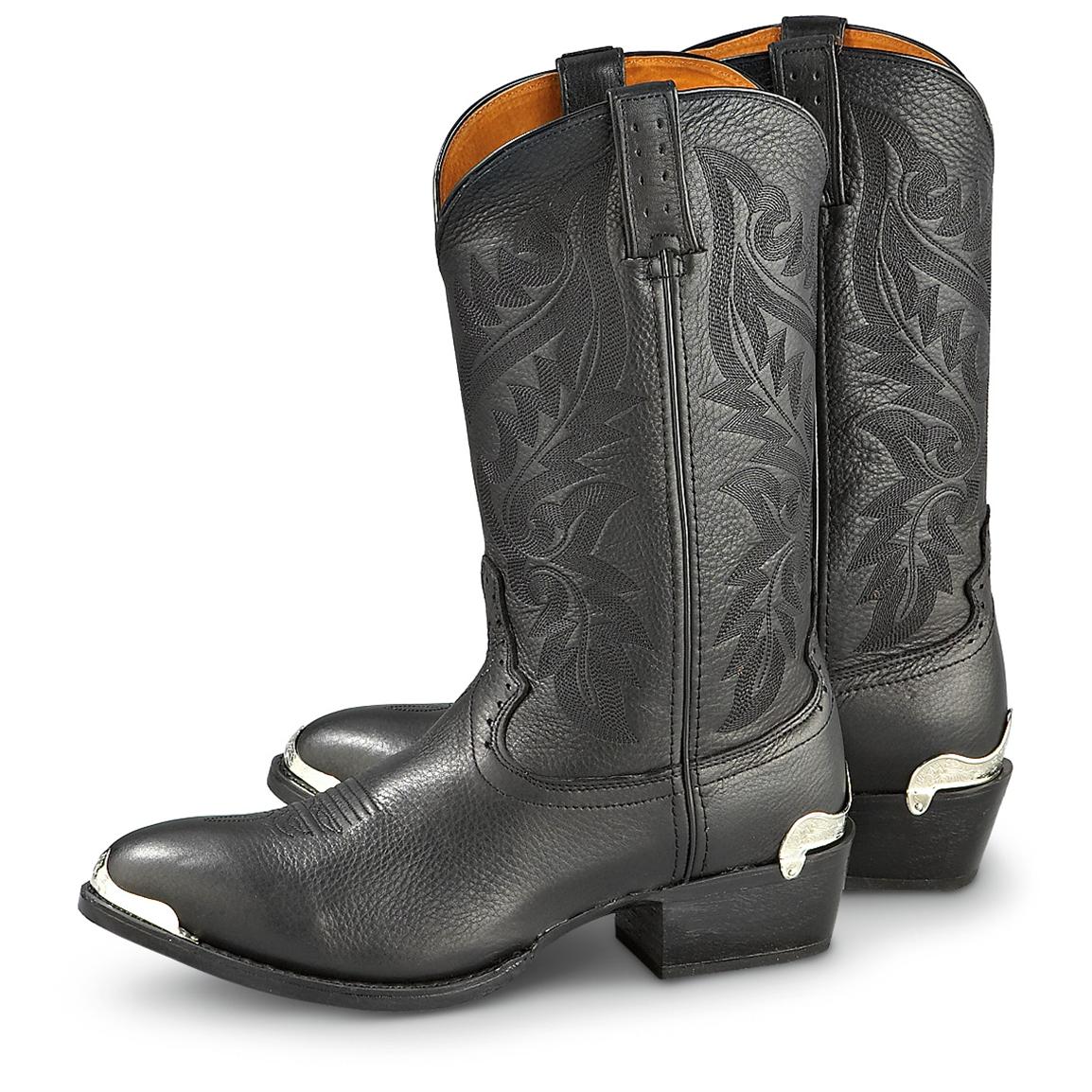 Men's Road Wolf™ Pull ons, Black 161841, Cowboy & Western Boots at