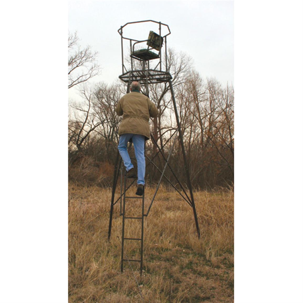 12' Direct Outdoor™ Premium Tripod Stand - 161948, Tower & Tripod ...