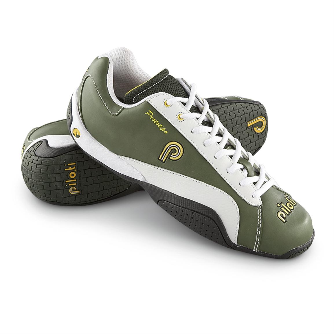 Piloti® Prototipo Driving Shoes, Green 