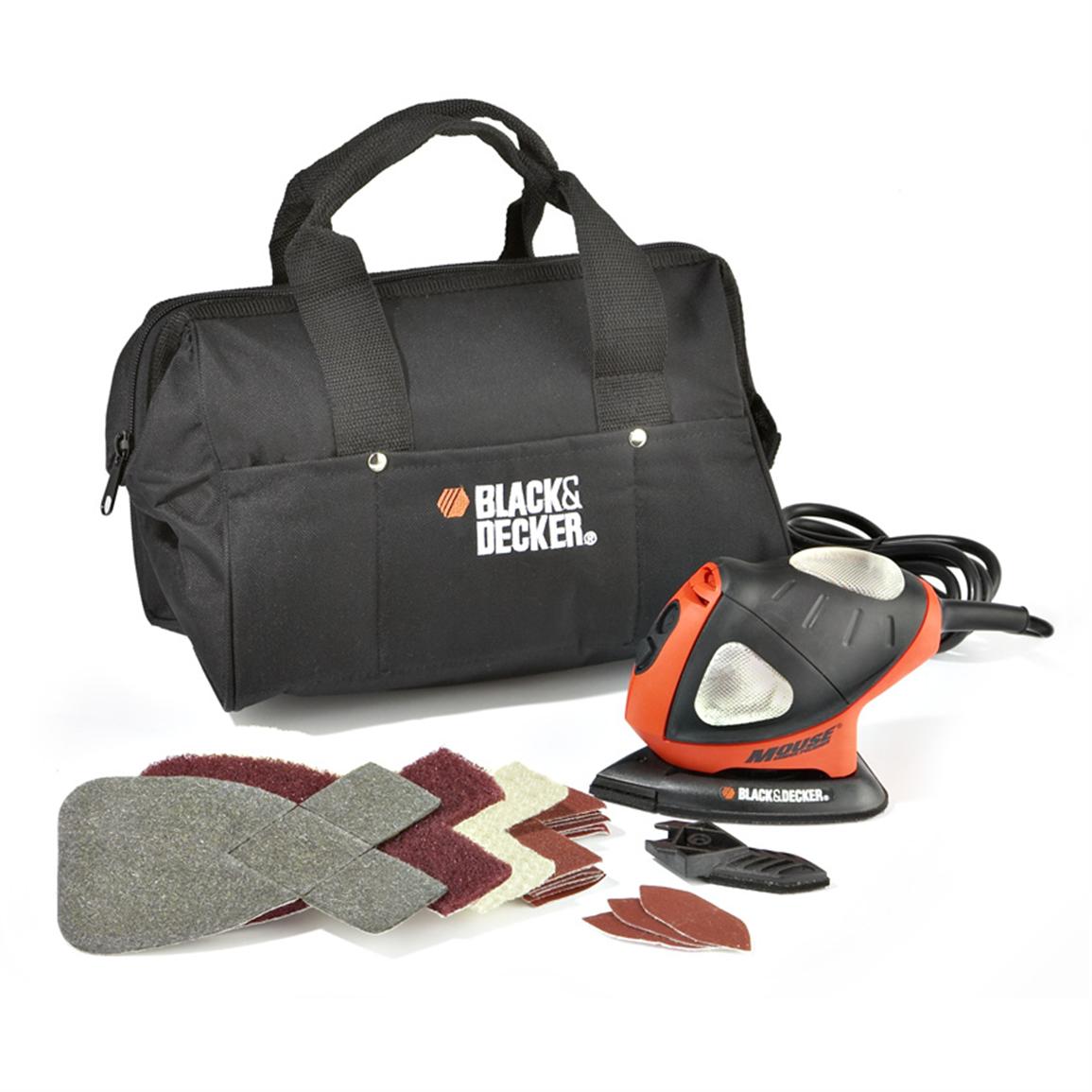 Black and Decker® Mouse Sander Kit 162678, Power Tools at Sportsman's