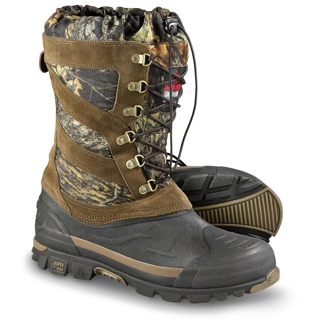 Men's Rocky® 9.3 mm Jasper Xtreme Hunting Boots, Mossy Oak® - 162687 ...