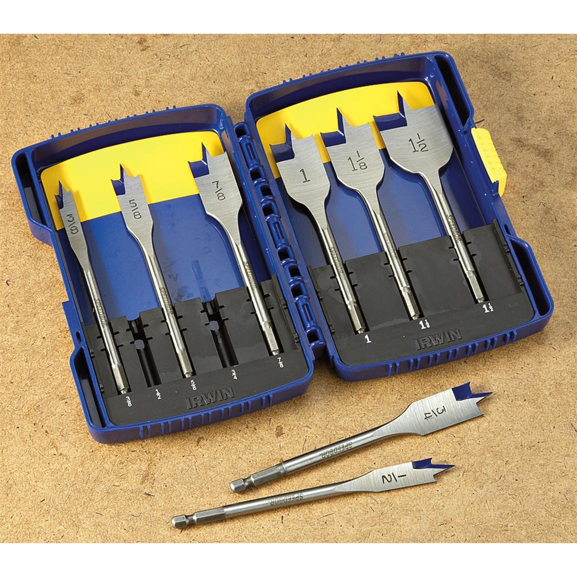 Irwin® 8 - Pc. Speedbor® Spade Bit Set - 162736, Hand Tools & Tool Sets ...