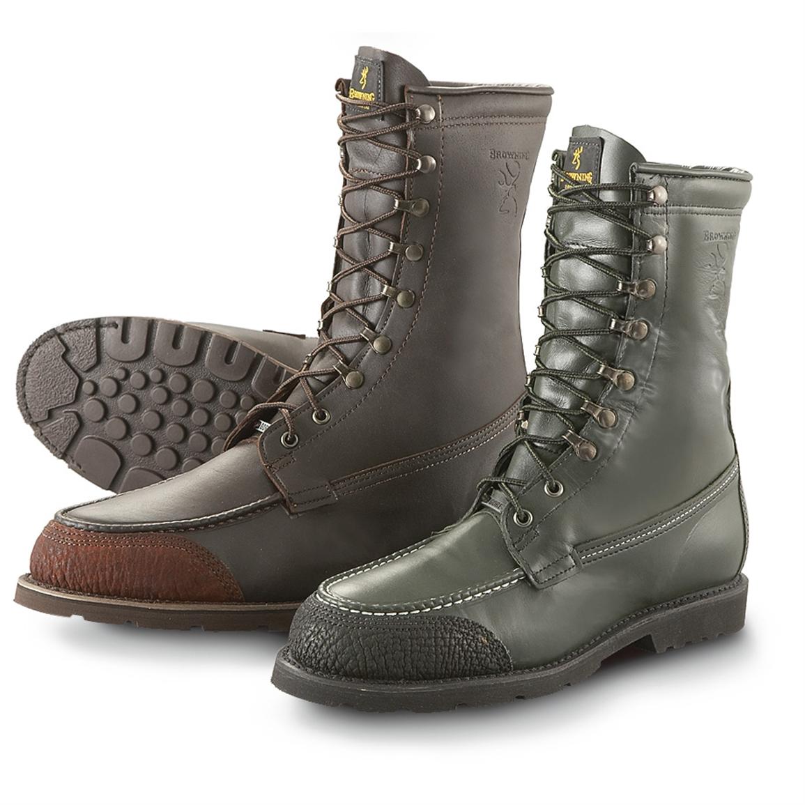 browning kangaroo leather boots