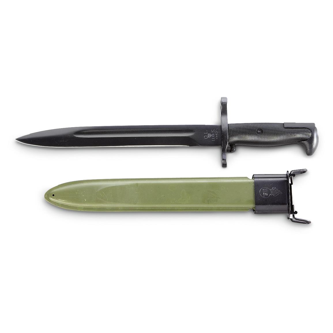 Reproduction M1 Garand Bayonet with M3 Scabbard