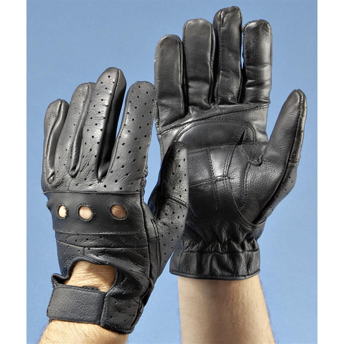 Perforated Leather Gloves 163598, Gloves & Mittens at Sportsman's Guide