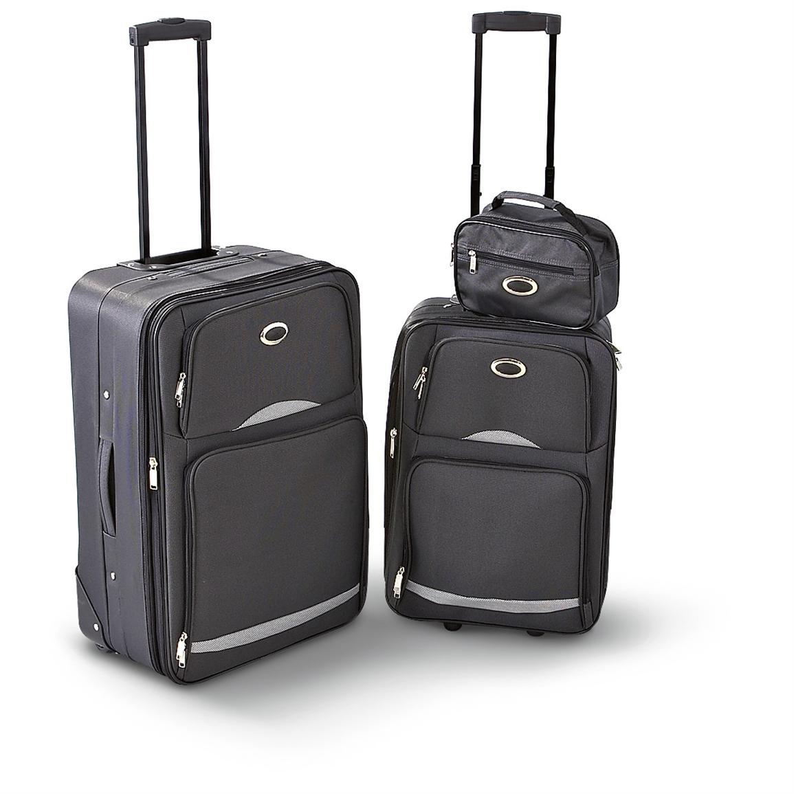 Kluge Bristol 3 - Pc. Luggage Set - 163634, Luggage at Sportsman's Guide