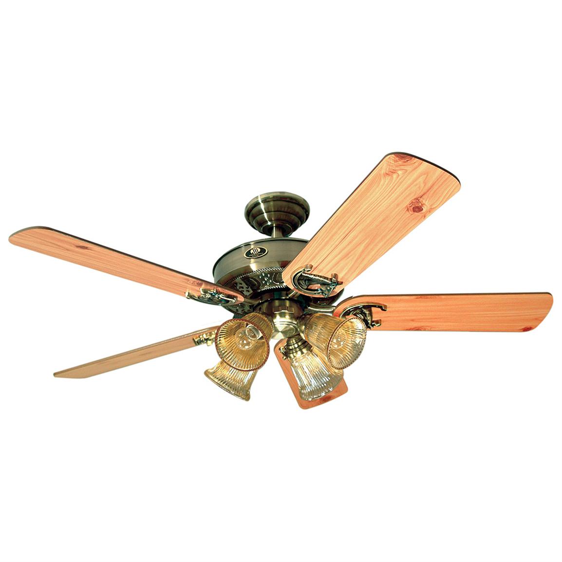 52 Buckhead Gunmetal Cherry Ceiling Fan 163786 Lighting At