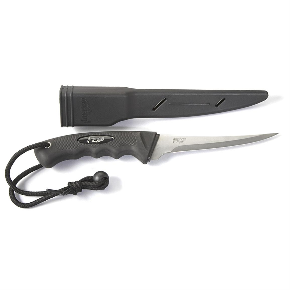 American Angler® 6" Fillet Knife with Sheath 164019, Fillet Knives at
