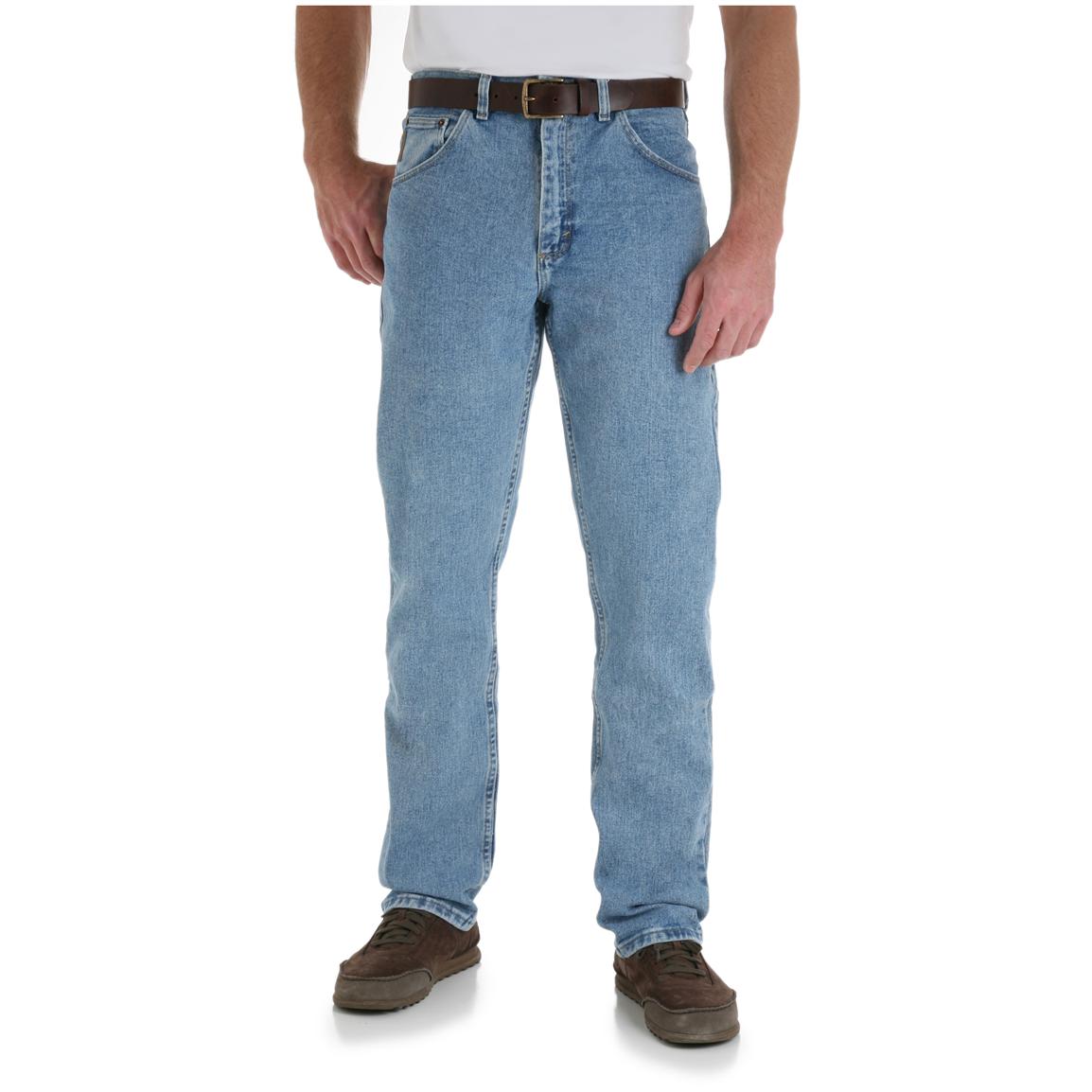 Men's Wrangler® Regular Fit Jeans - 226925, Jeans & Pants at Sportsman's  Guide