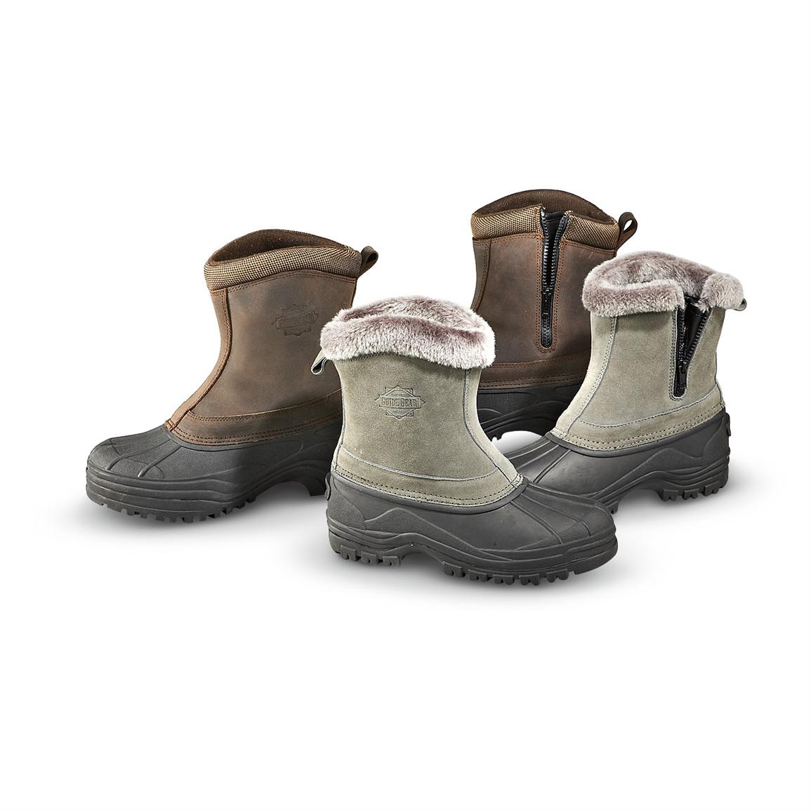 Women's Guide Gear® 200 gram Thinsulate™ Insulation Side-zip Boots ...