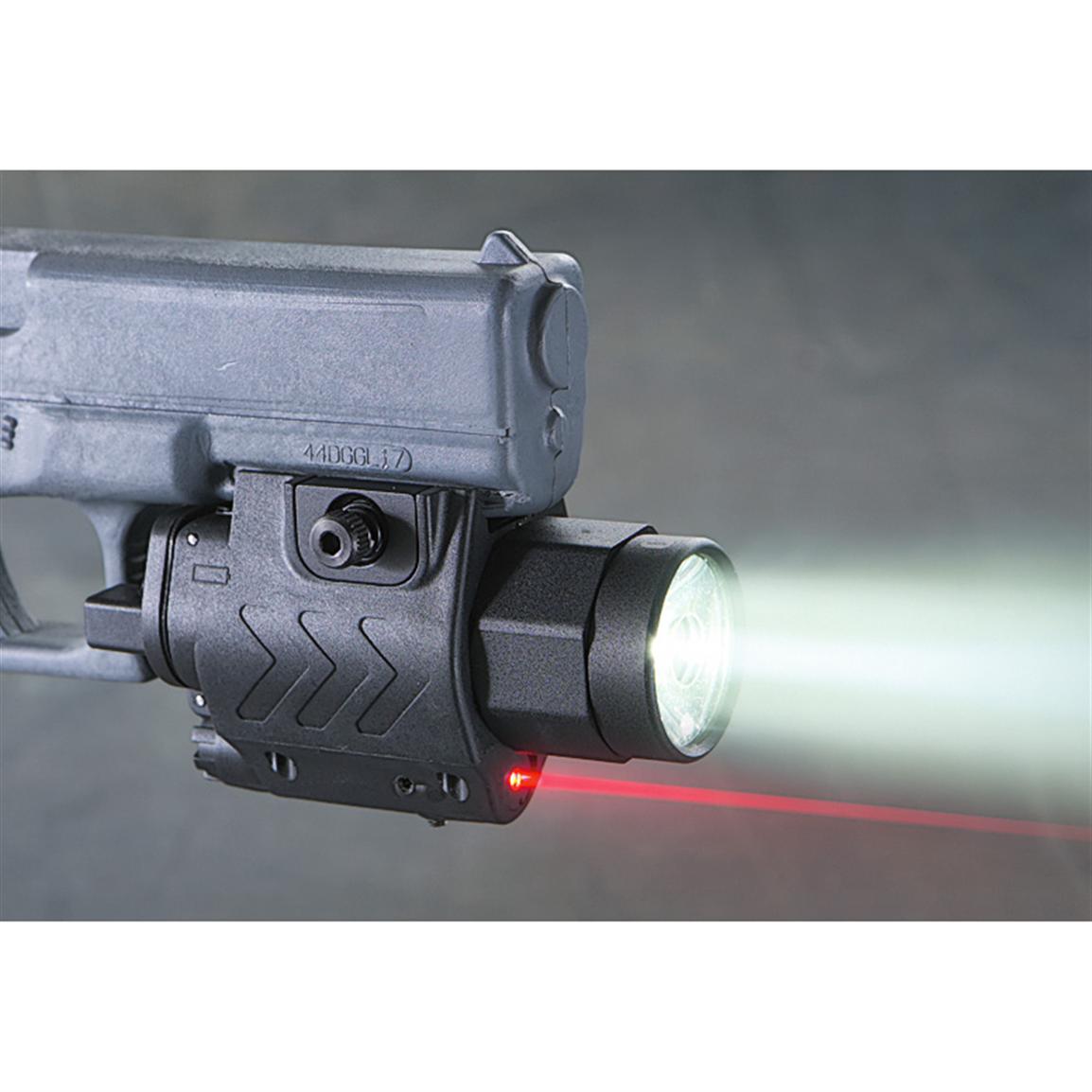 tactical light with laser