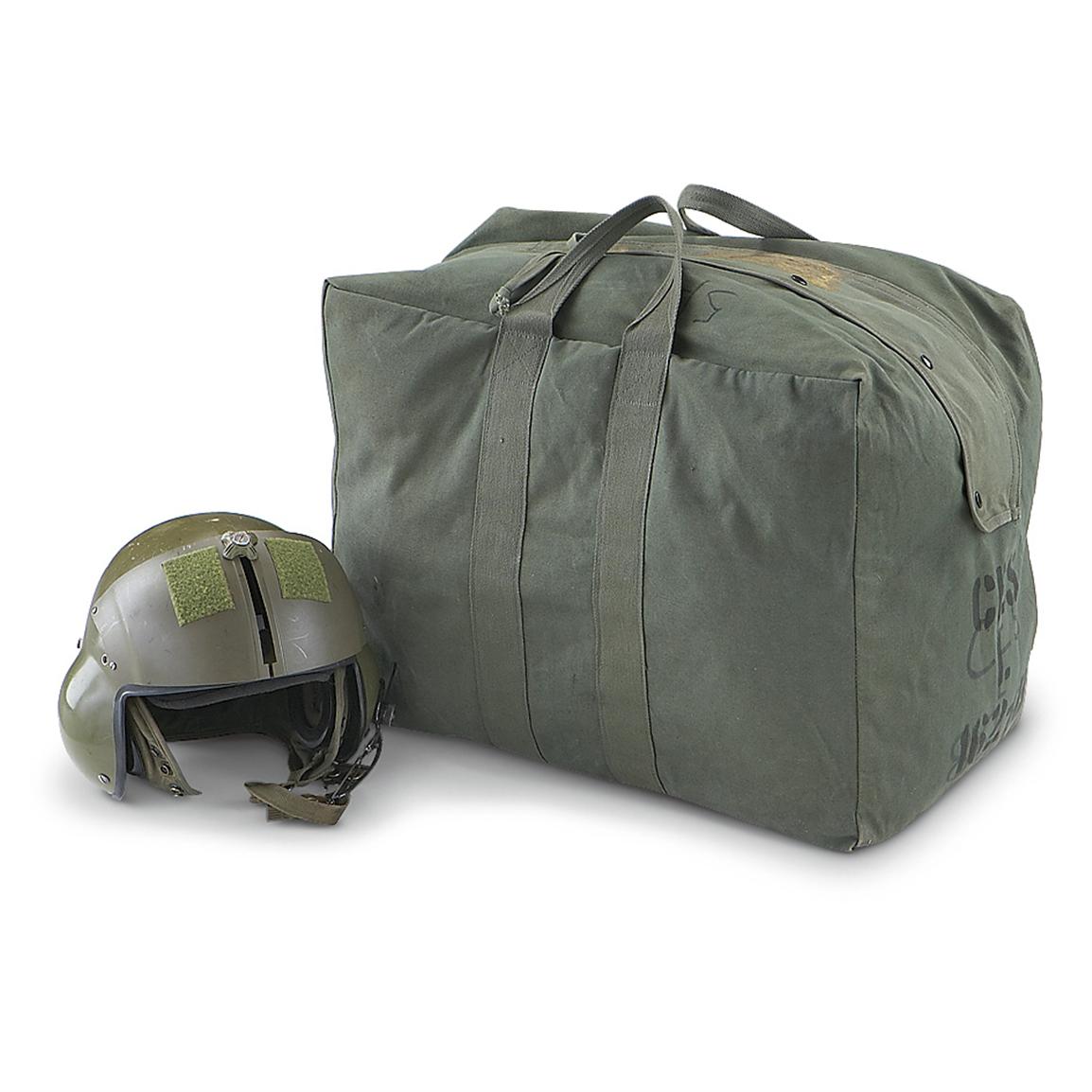 Used U.S. Military Flyers' Bag, Olive Drab 164779, Equipment Bags at