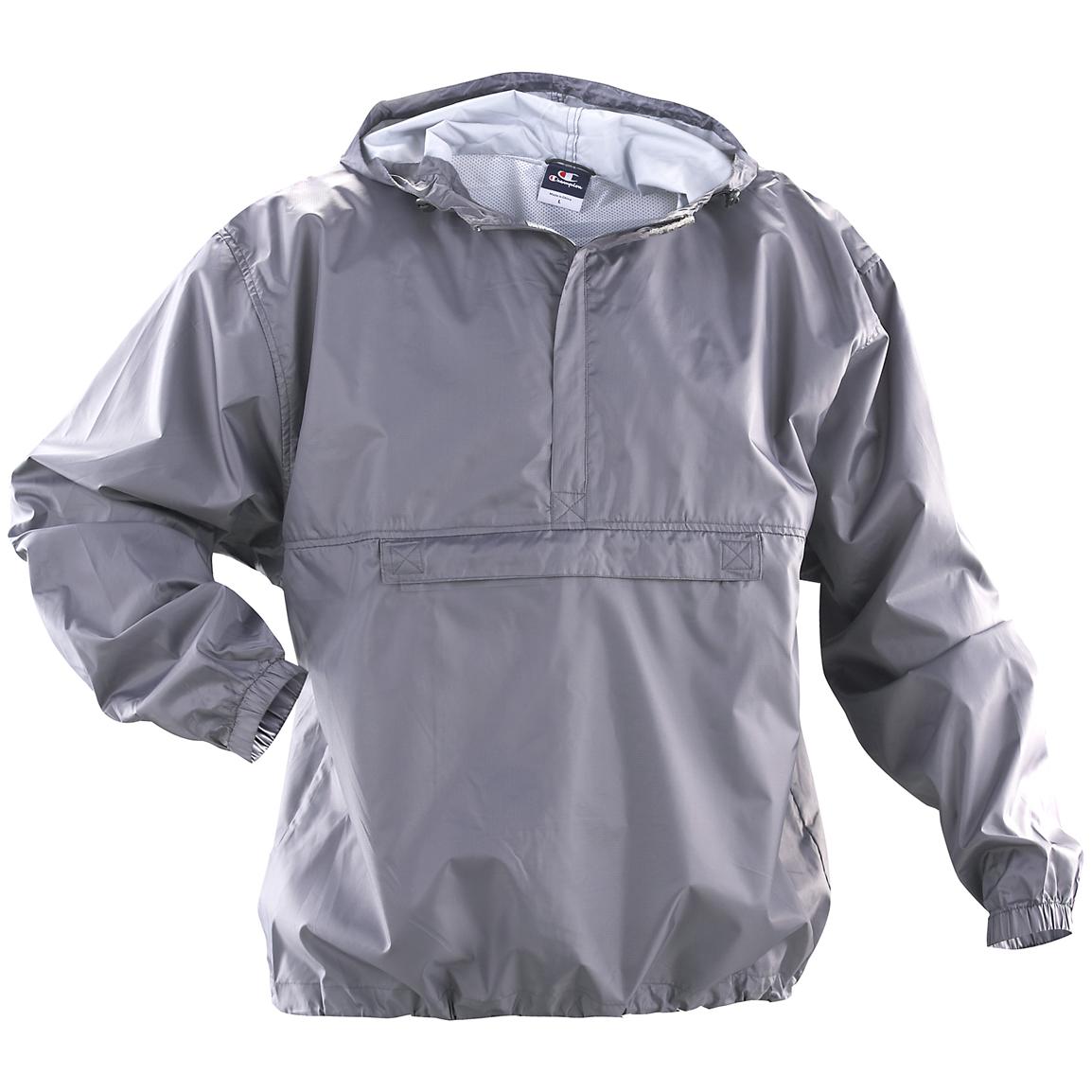 champion packable rain jacket