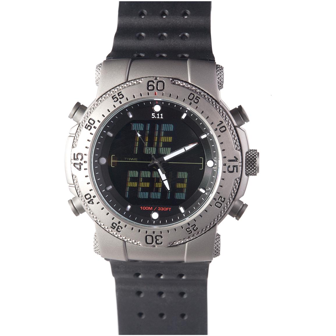 5 11 Tactical Titanium Hrt Watch 165060 Watches At Sportsman S Guide