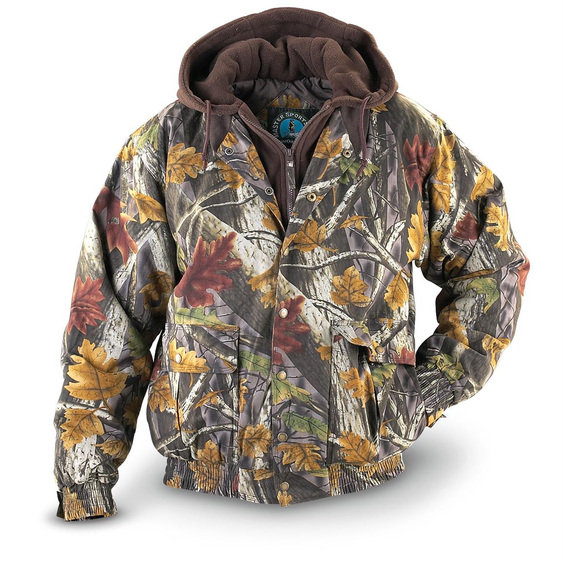 Master Sportsman® Insulated Jacket, Sherbrooke Plus 165448, Camo