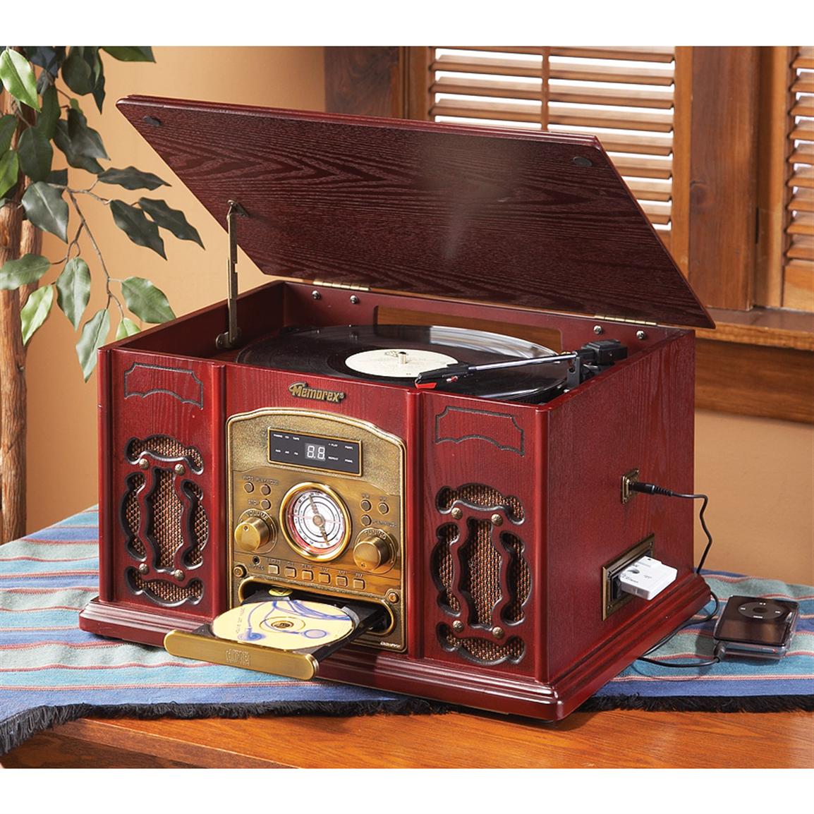 Memorex® 5 in 1 Nostalgic Stereo 165577, at Sportsman's Guide