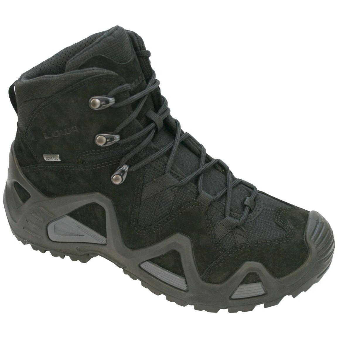 Men's Lowa® Zephyr GORE - TEX® Mid TF Shoes, Black - 166195, Combat ...