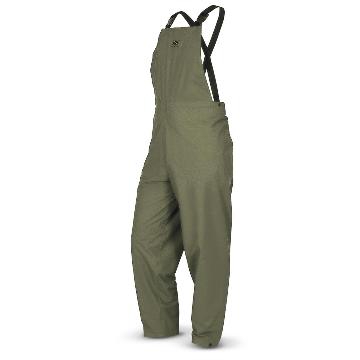 Helly Hansen® Impertech™ II Deluxe Bibs, Dark Olive - 166210, Rain ...