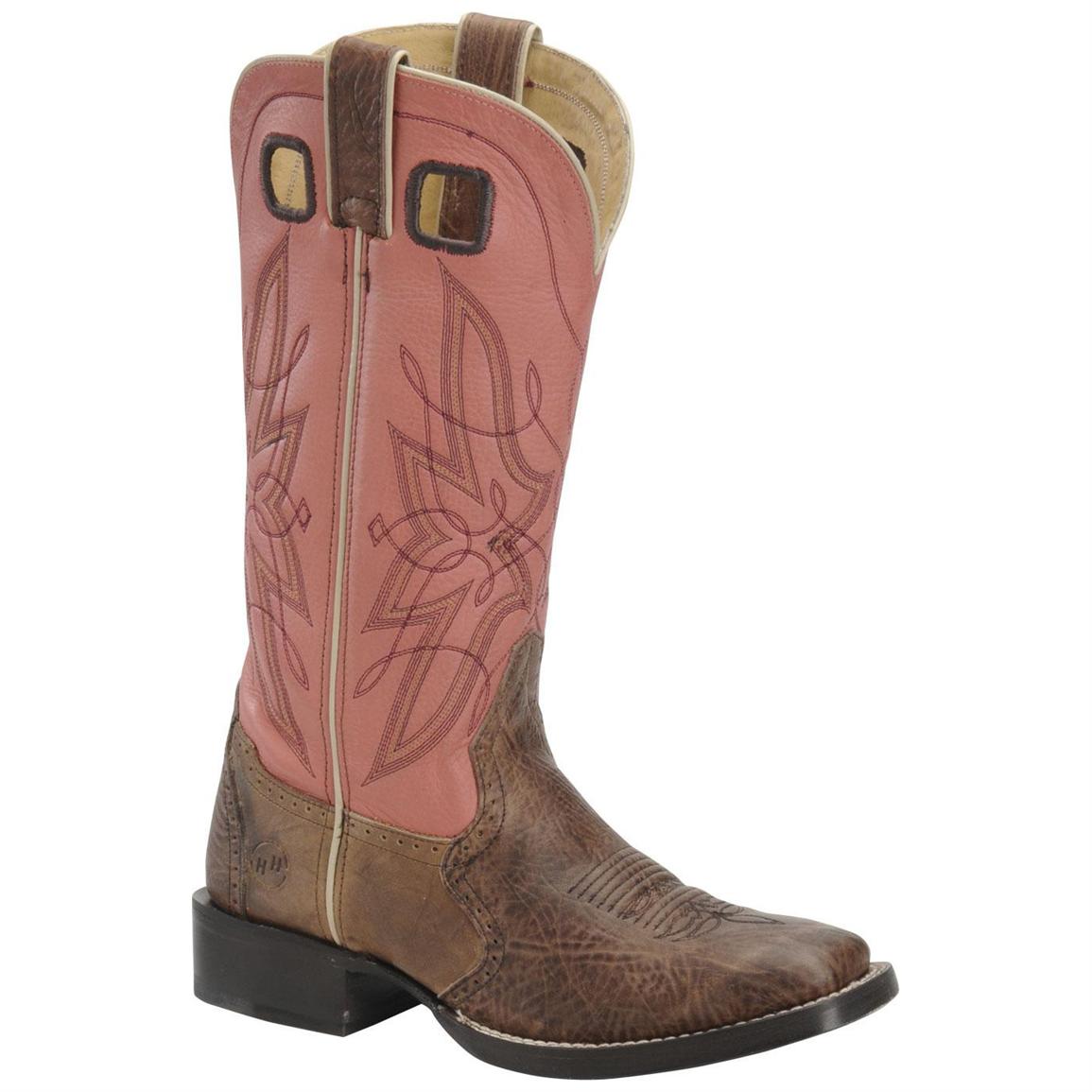 double h buckaroo cowboy boots