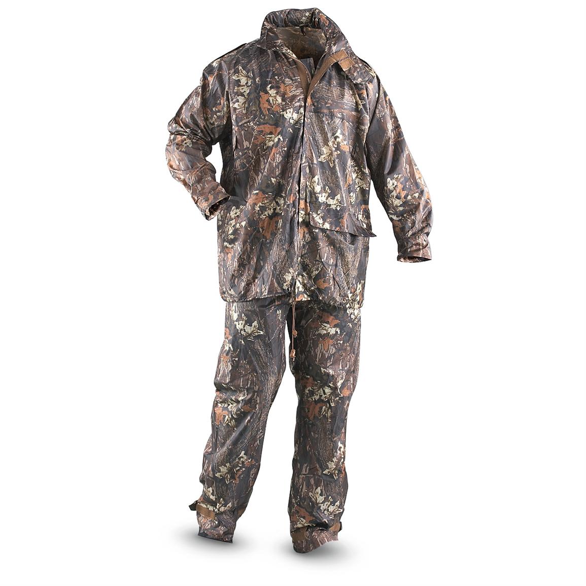 Hurricane Suit, Camo 166571, Camo Rain Gear & Jackets at Sportsman's