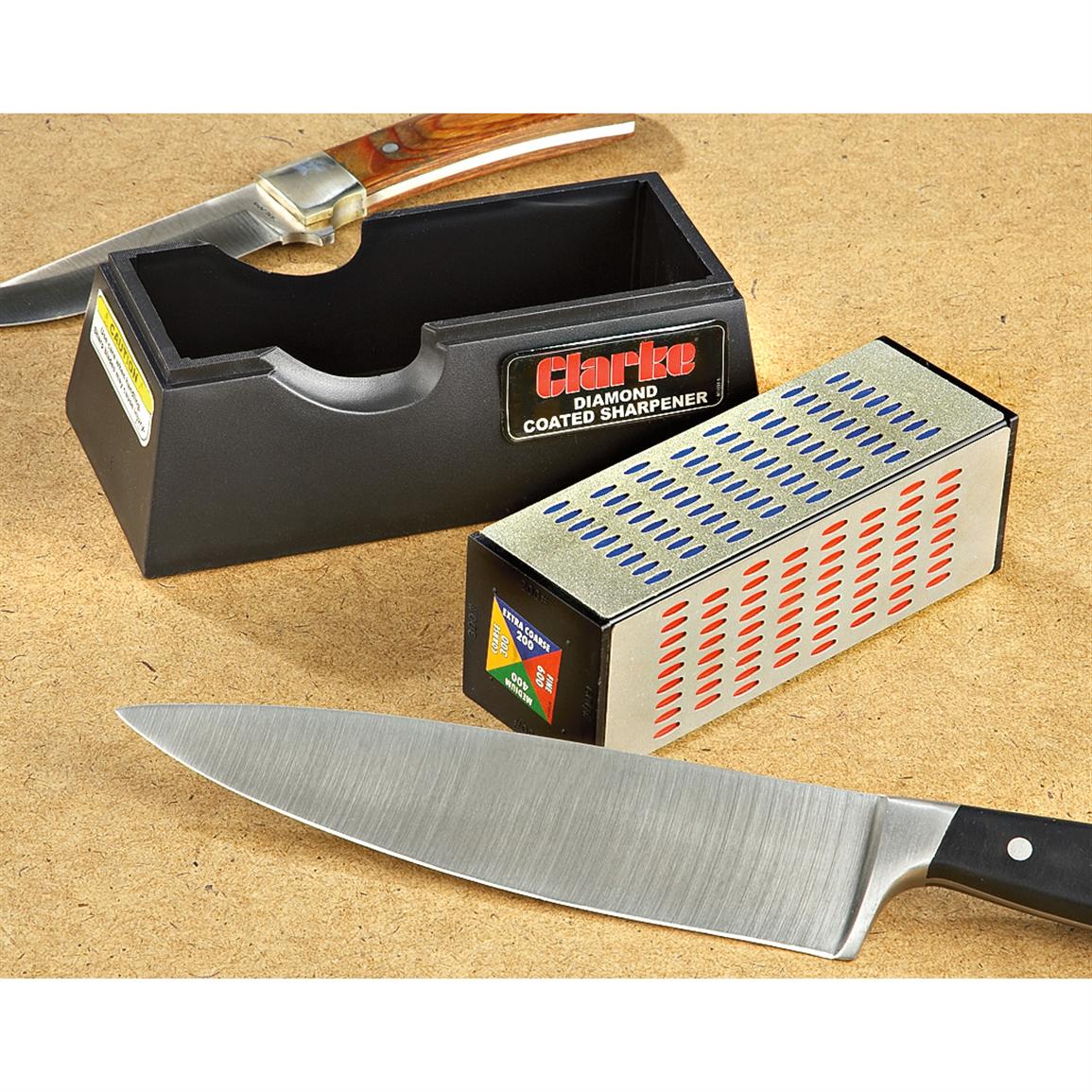 Clarke® 4 grit Diamond Sharpening Block 166673, Hand Tools & Tool