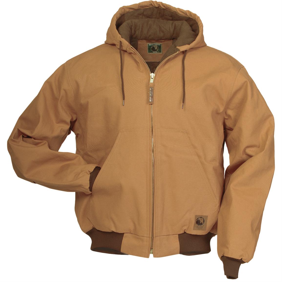 Men's Berne® Original Quilt - lined Hooded Jacket, Tall - 166699 ...