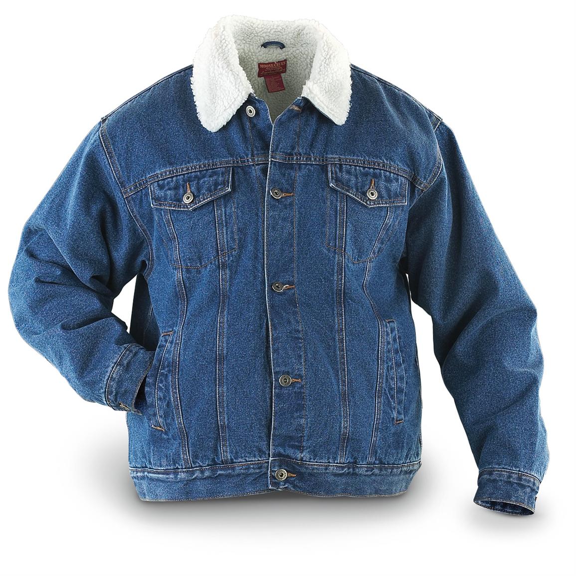 Moose Creek® Fleece - lined Jacket, Stonewash - 166714, Insulated ...