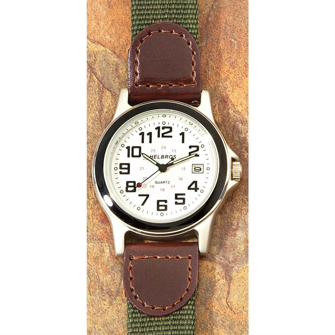 Helbros® Classic Field Watch 166831, Watches at Sportsman's Guide