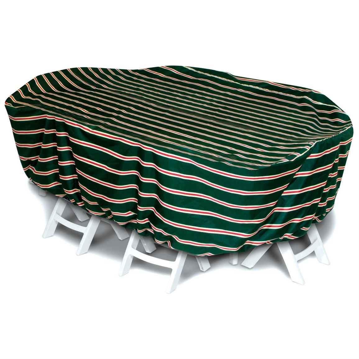 Two Dogs Designs 92" Oval / Rectangle Patio Table Cover ... Two Dogs Designs 92" Oval / Rectangle Patio Table Cover ... on Rectangle Patio Ideas id=63713
