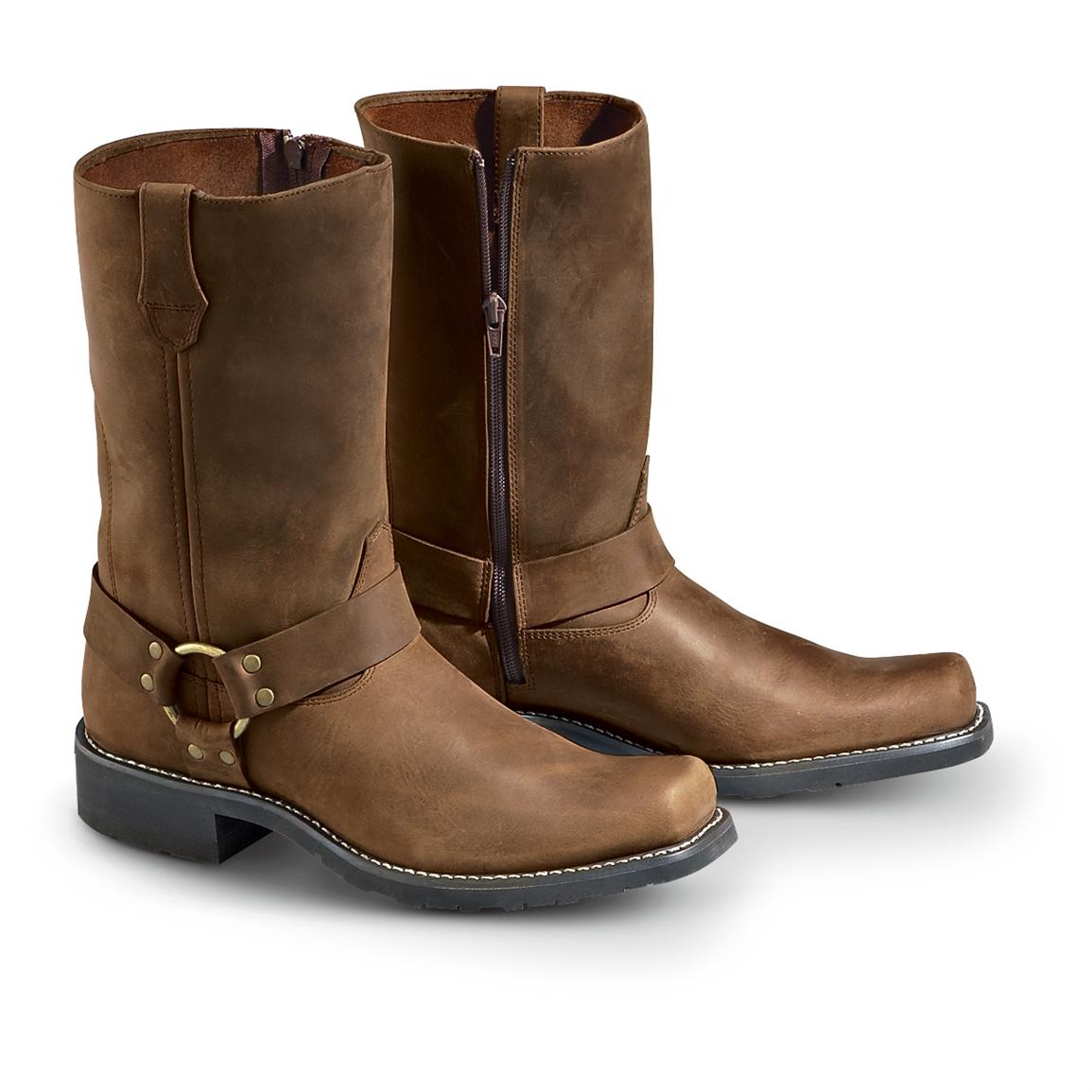 Men's Durango Boot® Side - zip Harness Boots, Gaucho - 166905 ...