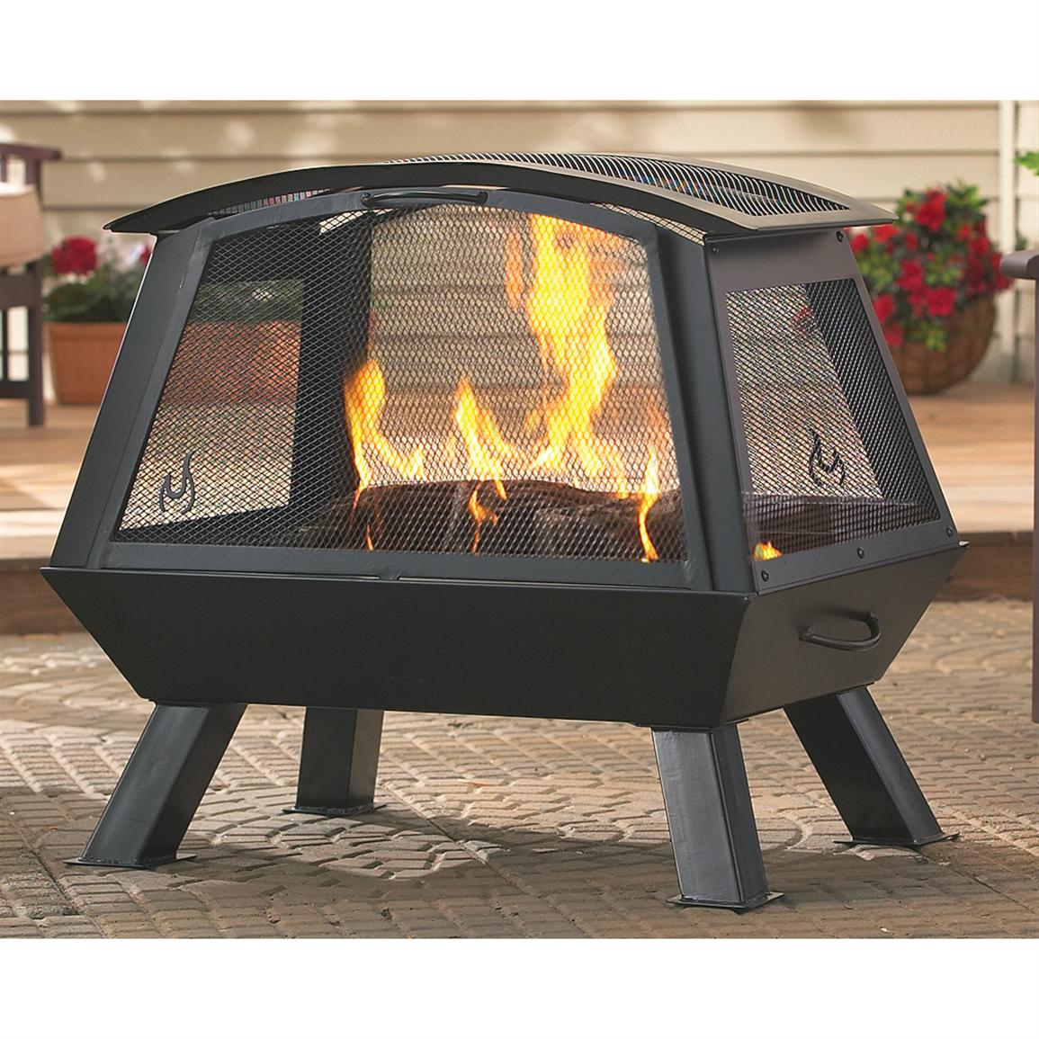 Char Broil Firenzy Outdoor Chiminea 166991 Fire Pits Patio