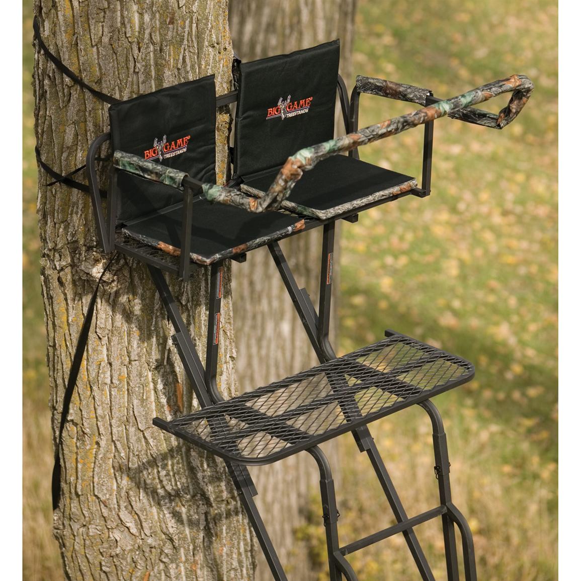 20' The SkyRise™ Ladder Stand from Big Game® Treestands 167464, Ladder Tree Stands at