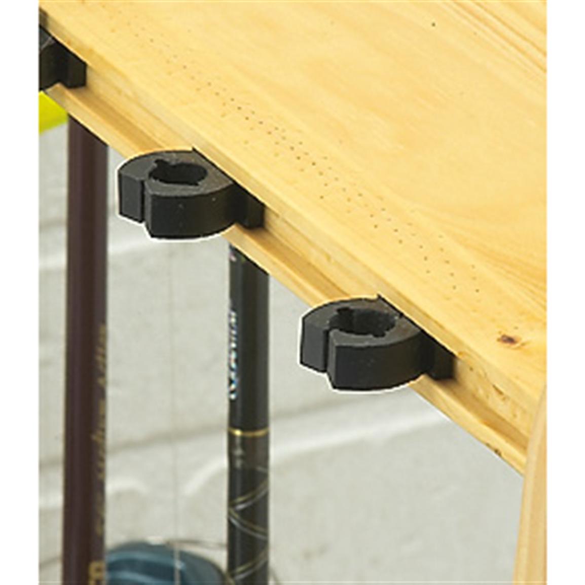 16 rod Fishing Rack 167626, Fishing Rod Racks at Sportsman's Guide