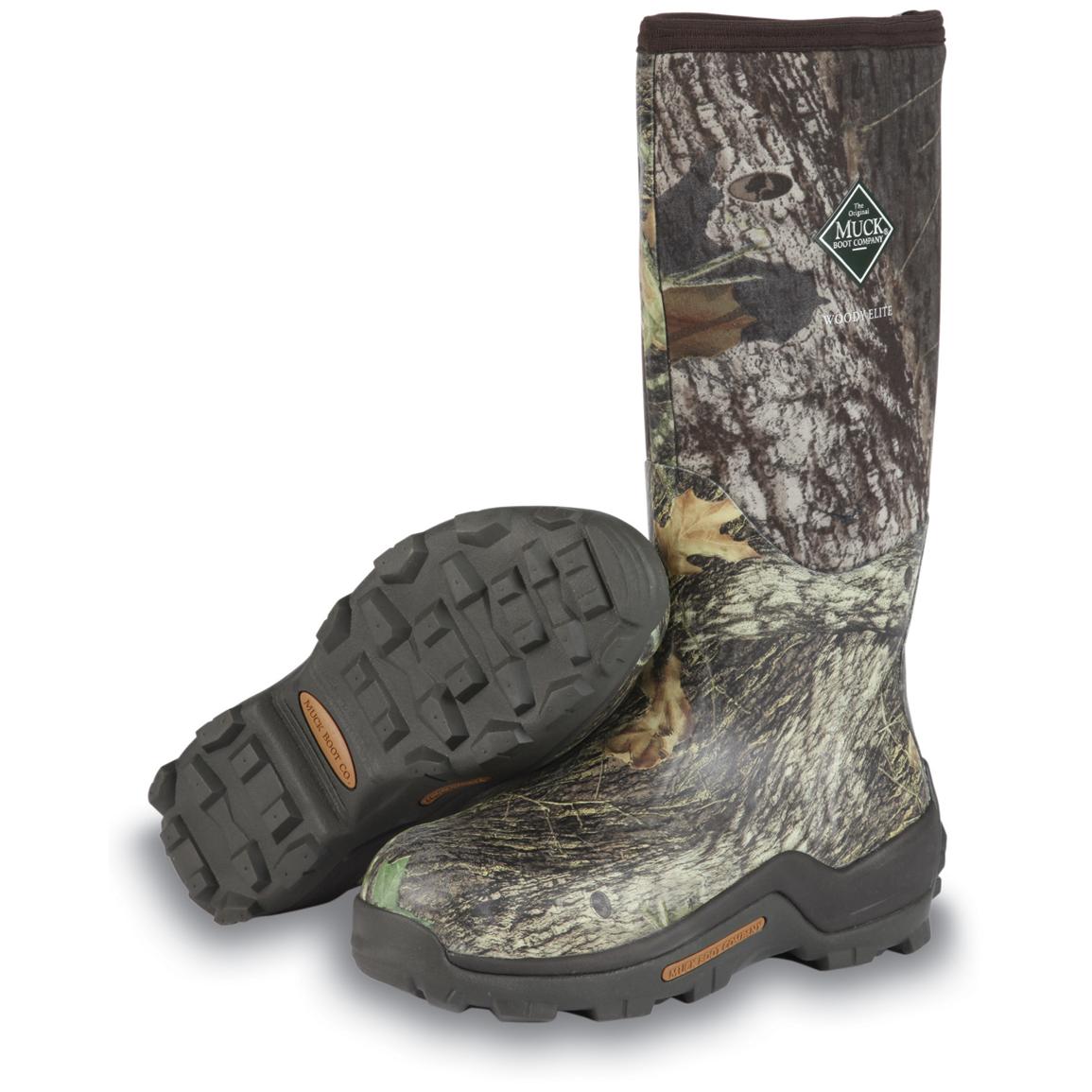Men&#39;s Muck Boots™ Woody Elite™ Stealth Premium Hunting Boots - 167714, Hunting Boots at ...