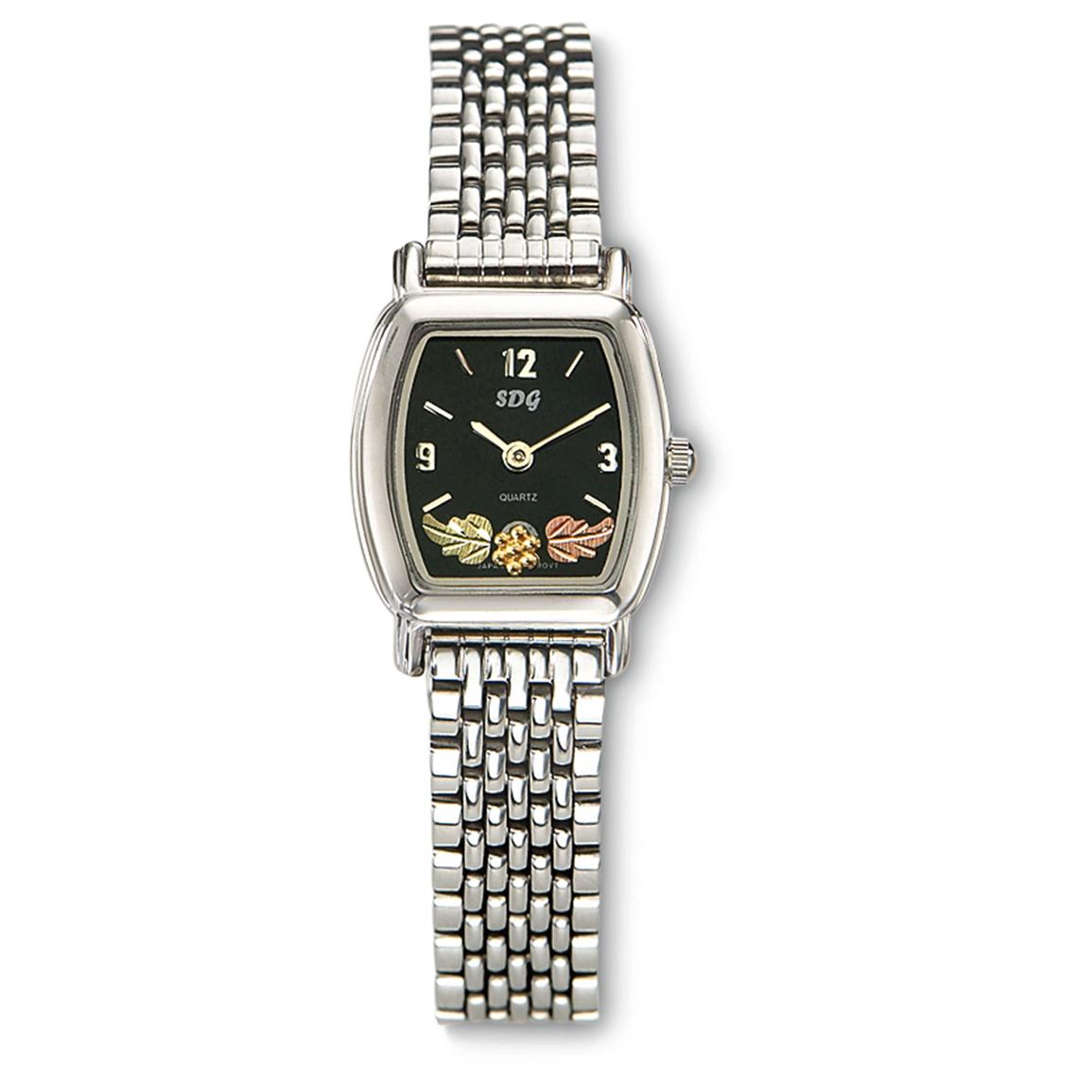 Women's 12K Black Hills Gold Watch 167938, Watches at Sportsman's Guide