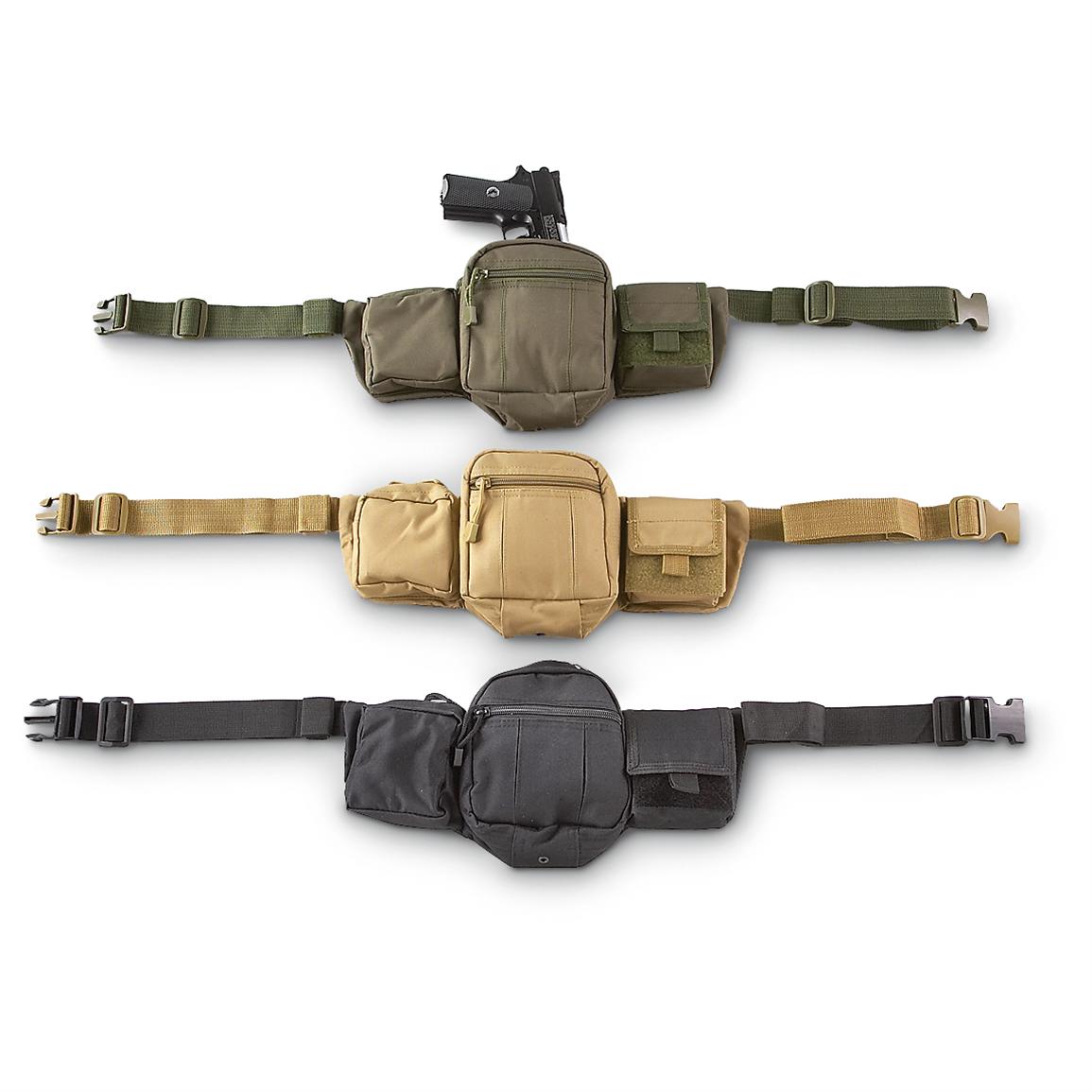 Fox Outdoor Tactical Concealment Fanny Pack - 168004, Holsters at Sportsman&#39;s Guide